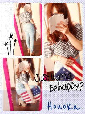 honokaさん（レディース・155cm）の夏コーディネート