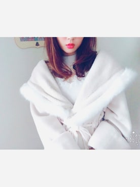 「スナイデル」｜「アイテム（その他アウター）」を使った、honokaさん（レディース・155cm）の冬コーディネート