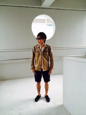 「オトコクサイルファンクラブ会員」｜ゆーだいさん（メンズ・171cm）の夏コーディネート