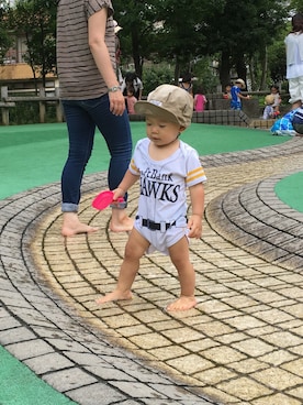 WEAR × おうしろうさん（キッズ・80cm）の夏コーディネート