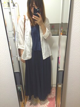 白野さん（レディース・154cm）の夏コーディネート