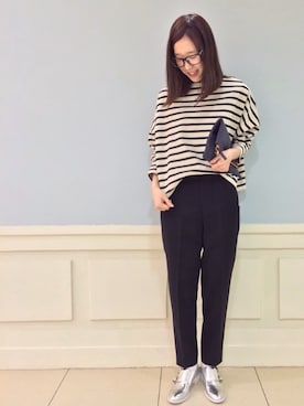 「モンクシューズ」｜sayuriさん（レディース・162cm）の春コーディネート