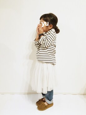 yuuunaさん（キッズ・100cm）の秋コーディネート