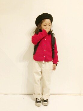 yuuunaさん（キッズ・100cm）の秋コーディネート