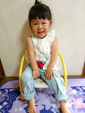「babygap」｜「アイテム（財布/小物）」を使った、Nah*Ris☺さん（キッズ・80cm）の夏コーディネート
