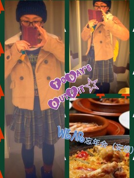 なっつんさん（レディース・159cm）の秋コーディネート