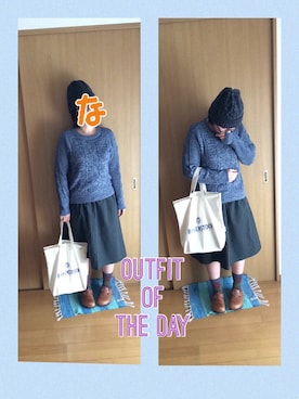 なっつんさん（レディース・159cm）の冬コーディネート