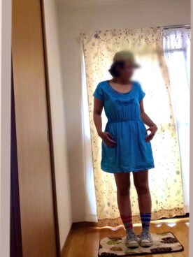 「ムー部」｜なっつんさん（レディース・159cm）の夏コーディネート