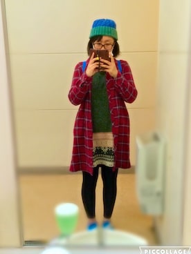 「トイレから失礼しやす」｜「アイテム（シャツワンピース）」を使った、なっつんさん（レディース・159cm）の春コーディネート