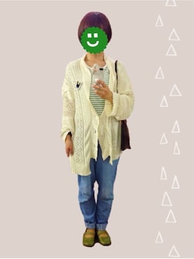 「サマーニット」｜「アイテム（PC・スマホグッズ/家電）」を使った、*✰ MA☺︎︎さん（レディース・154cm）の夏コーディネート