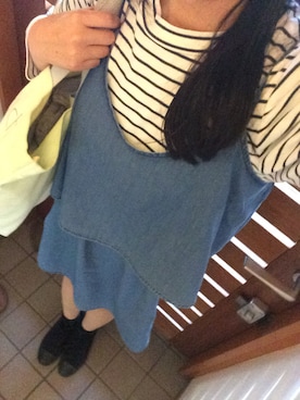 「choosy chu（チュージーチュー）のアイテム」を使った、さきさん（レディース・167cm）の春コーディネート