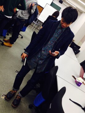 「RED WING SHOES（レッドウィング）のアイテム（その他シューズ）」を使った、リョさん（メンズ・165cm）の秋コーディネート