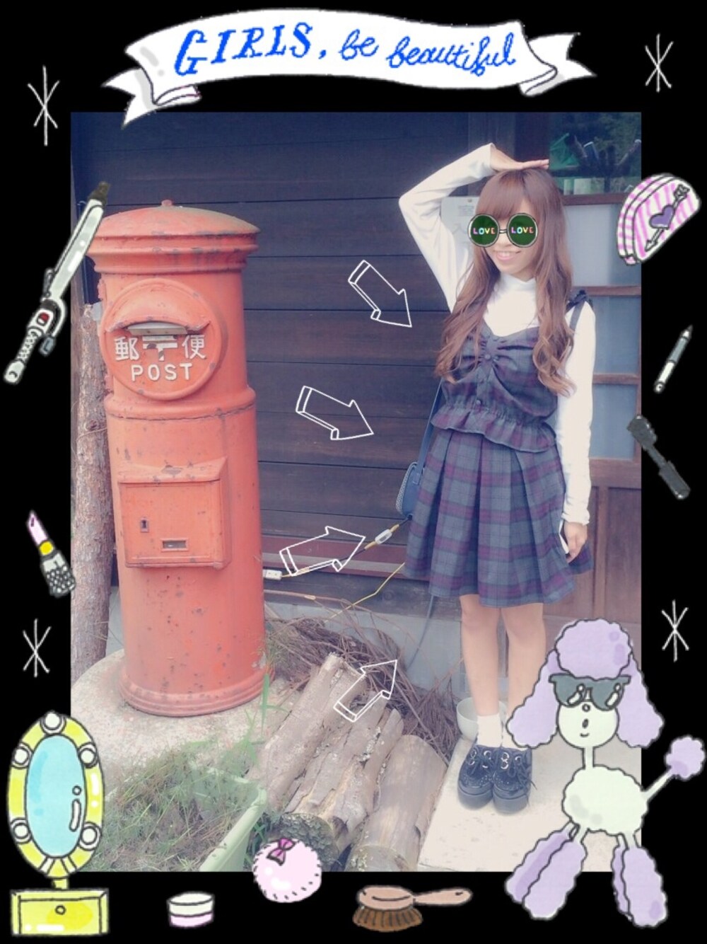 グレー系のその他トップスを着用したレディースの秋コーディネートの1枚目の写真