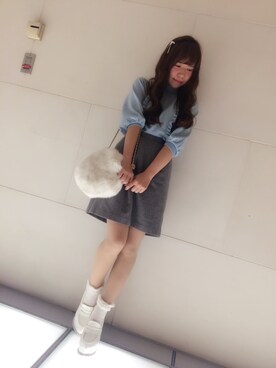 「EBELE MOTION（エベルモーション）のアイテム」を使った、tomomi ➹さん（レディース・150cm）の秋コーディネート