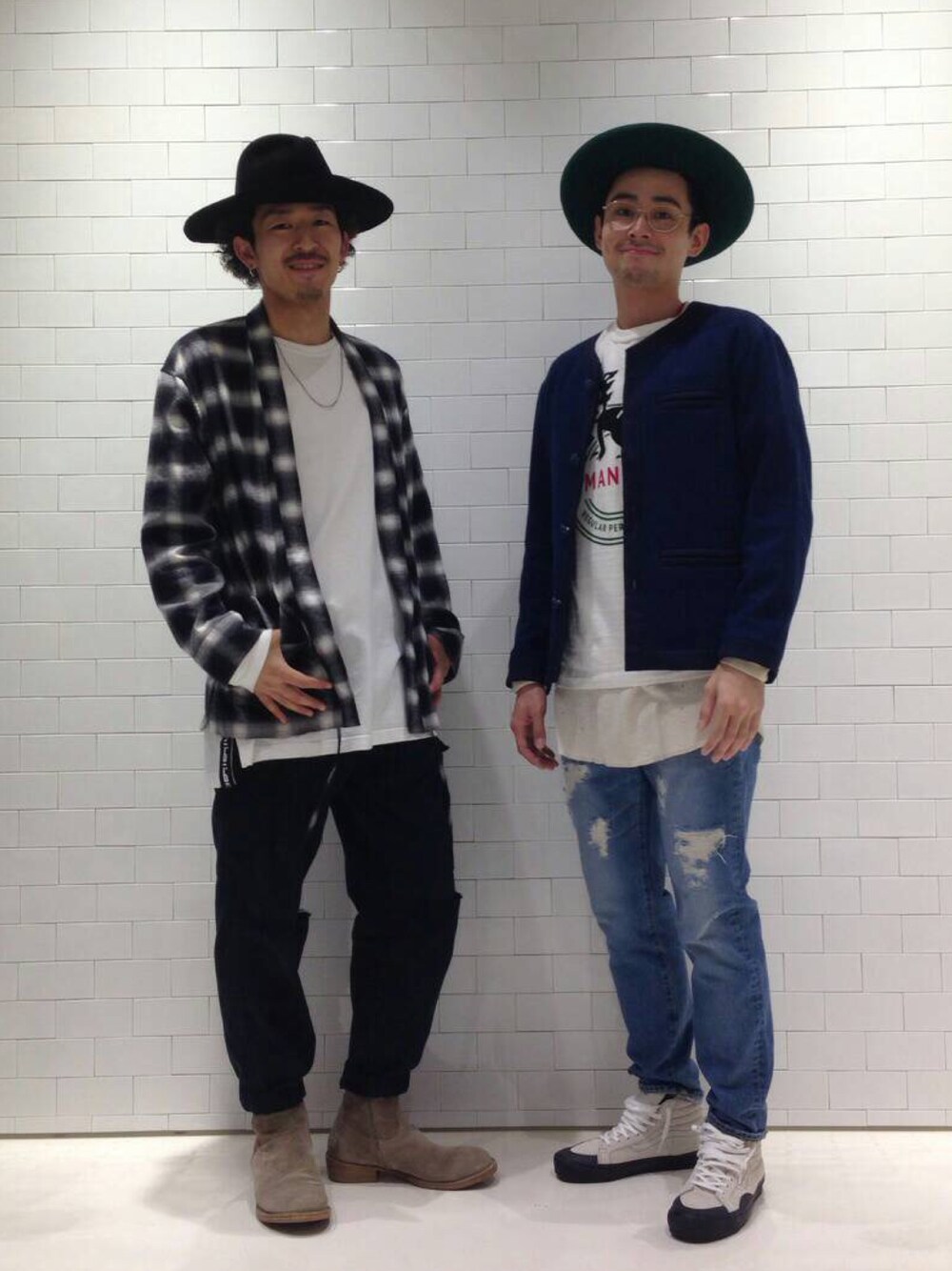 UNITED ARROWS & SONSのノーカラージャケットを使った人気ファッション