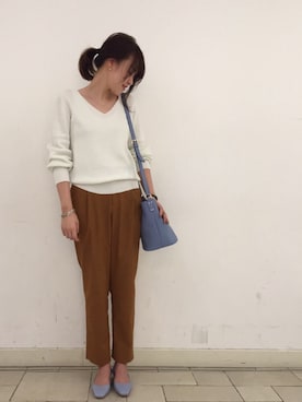 「ハシバミ」｜andyさん（レディース・162cm）の冬コーディネート