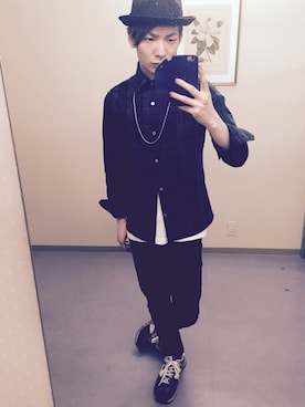 「attack the mind 7（アタックザマインドセブン）のアイテム（トップス）」を使った、sat04@さん（メンズ・170cm）の春コーディネート