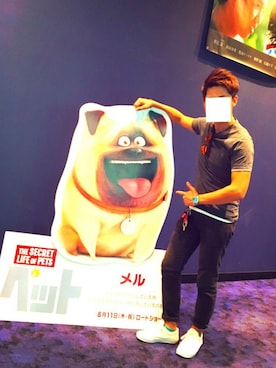 「ペット」｜「アイテム（その他）」を使った、0chさん（メンズ・168cm）の夏コーディネート