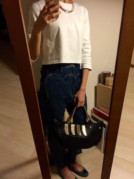 「半額命」｜renさん（レディース・172cm）の春コーディネート