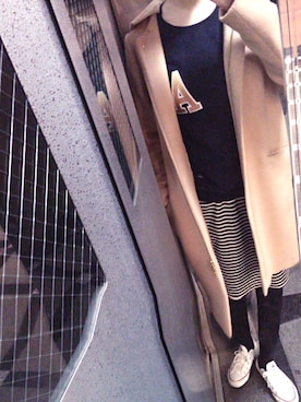 「CONVERSE（コンバース）のconverse（コンバース） ALL STAR OX（オールスターOX）（スニーカー）」を使った、まるこさん（レディース・156cm）の春コーディネート