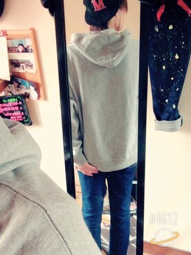 「GAP（ギャップ）のアイテム（マウンテンパーカー）」を使った、ももちゃんさん（メンズ・167cm）の秋コーディネート