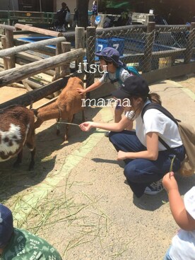 「F.O.KIDS（エフオーキッズ）のアイテム（バッグ）」を使った、itsuさん（キッズ・100cm）の夏コーディネート