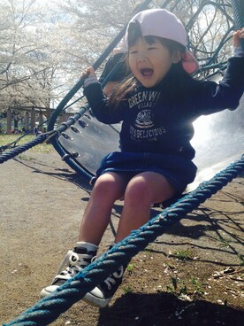 ymnさん（キッズ・90cm）の春コーディネート