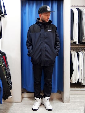 「アイテム（マウンテンパーカー）」を使った、MA$SAさん（メンズ・173cm・20代）の秋コーディネート