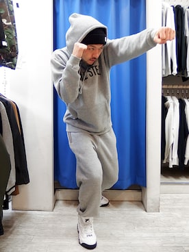 「アイテム（ニットキャップ/ビーニー）」を使った、MA$SAさん（メンズ・173cm・30代）の冬コーディネート