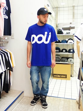 「アイテム（ブレスレット）」を使った、MA$SAさん（メンズ・173cm）の夏コーディネート