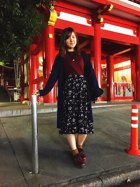 mih☻さん（レディース・160cm）の秋コーディネート