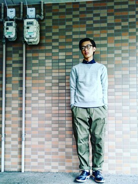 「トリッカーズ」｜「アイテム（その他）」を使った、LIFEGOESON.さん（メンズ・175cm）の秋コーディネート