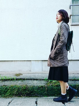「DULUTH PACK（ダルースパック）のアイテム」を使った、LIFEGOESON.さん（レディース・173cm）の秋コーディネート