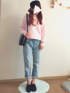 mamoさん（レディース・155cm）の春コーディネート