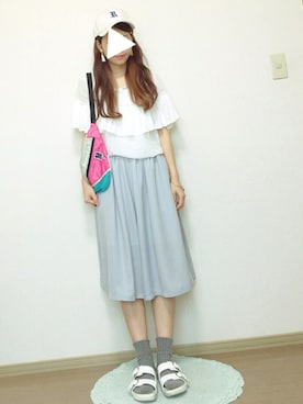 mamoさん（レディース・155cm）の春コーディネート