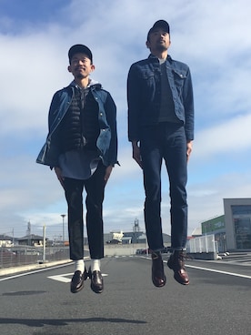 「Carter's（カーターズ）のアイテム（ジャケット/アウター）」を使った、Inakaloverさん（メンズ・175cm）の冬コーディネート
