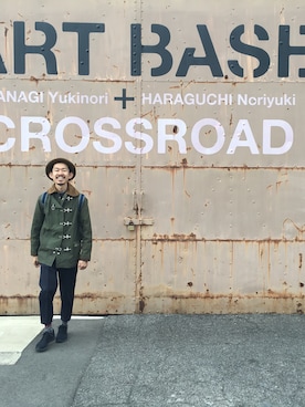 「クロップドパンツ」｜Inakaloverさん（メンズ・175cm）の冬コーディネート