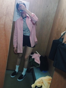 「cotton on」｜「アイテム（スニーカー）」を使った、LILIAさん（レディース・167cm）の春コーディネート