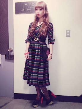 三好香織さんのコーディネート