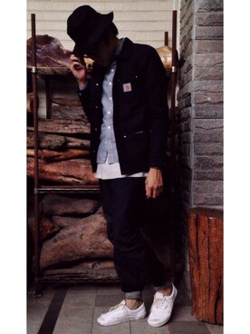 Mさんの（Carhartt WIP | カーハートダブリューアイピー）を使ったコーディネート
