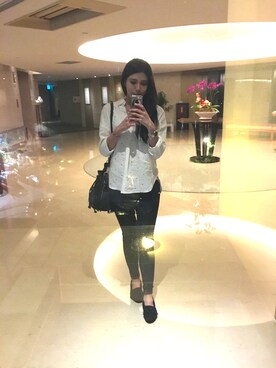 「Chiara Ferragni（キアラフェラーニ）のアイテム（その他）」を使った、Novichanさん（レディース・165cm）の冬コーディネート