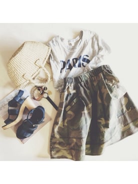 ３４５さん（レディース・159cm）の夏コーディネート