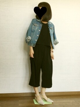 「Daniel Wellington（ダニエルウェリントン）の【Daniel Wellington】レザーバンド３６ＭＭ（アナログ腕時計）」を使った、nuiさん（レディース・160cm）の春コーディネート