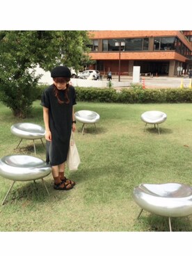 「POOL（プール）のアイテム（その他）」を使った、muro☺︎さん（レディース・150cm）の夏コーディネート