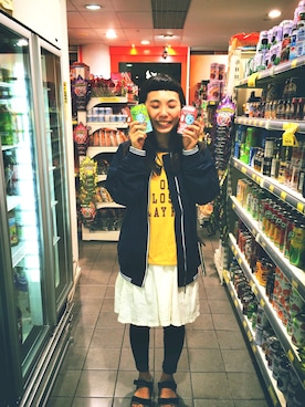 「Australia」｜「アイテム（ワンピース/ドレス）」を使った、MAOさん（レディース・156cm）の春コーディネート