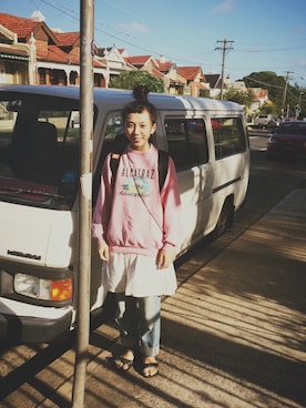 「Australia」｜「アイテム（ワンピース/ドレス）」を使った、MAOさん（レディース・156cm）の春コーディネート