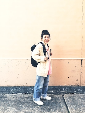 「Australia」｜「アイテム（ジャケット/アウター）」を使った、MAOさん（レディース・156cm）の夏コーディネート