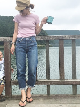 𝕂𝔼𝕀𝕂𝕆さん（レディース・159cm）の夏コーディネート