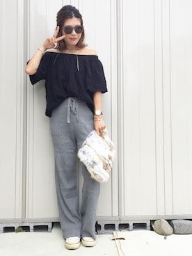 𝕂𝔼𝕀𝕂𝕆さん（レディース・159cm）の秋コーディネート