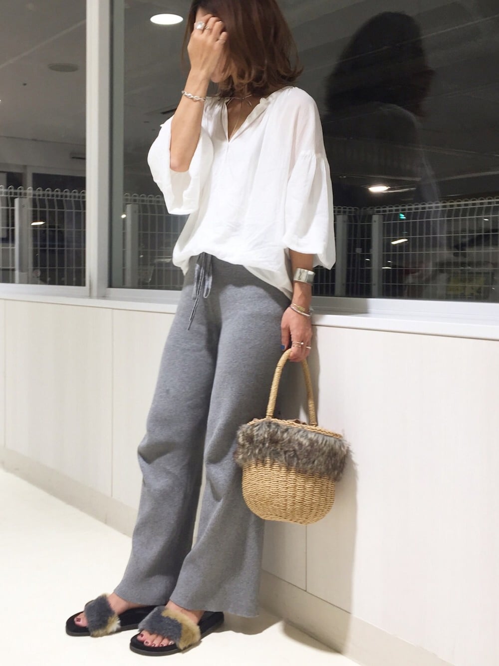 SLOBE IENA⭐︎ファーサンダル SLOBE IENAのアイテムを使った「ファーサンダル」の人気